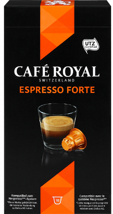 Cafe Royal Espresso Forte капсулы Nespresso® стандарта аналог Cafe Royal,  Warning: Undefined array key "kharakteristika" in /home/r/rus1908f/v35.ru/public_html/wa-cache/391aee/apps/shop/templates/compiled/shop_seo1/7e/91/a7/7e91a79966852a54253409829c991773ca576f0e.string.php on line 29 .