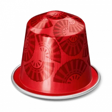 Шанхай Lungo (инт.5) Nespresso™ мягкий с ягодными нотами Nespresso Original кофе капсулы, интенсивность обжарки - 5, {арабика 100%,робуста}, злаковые.